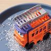 Pull Back Transformable Car Toy Double-Sided Pull Back Trucks Inertia Engineering Vehicle  Kids