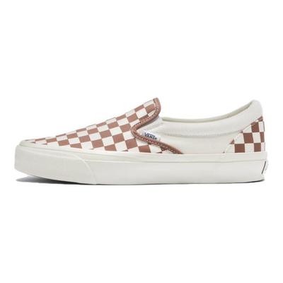 Prémiové Slip-On 98 'Šachovnicové Kávovo Hnedé' Vans VN000CSECFF