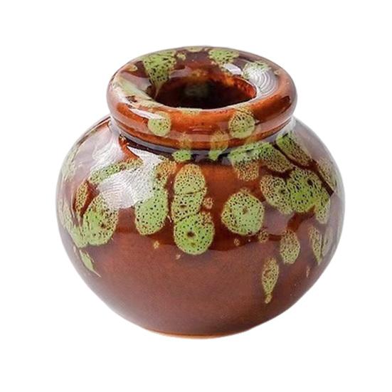 Vază Mini cu Flori Figurine Ceramică Colorată Vintage Vază Miniatură Statuetă Sculptură Mic Suport Ghiveci Decor Ornament