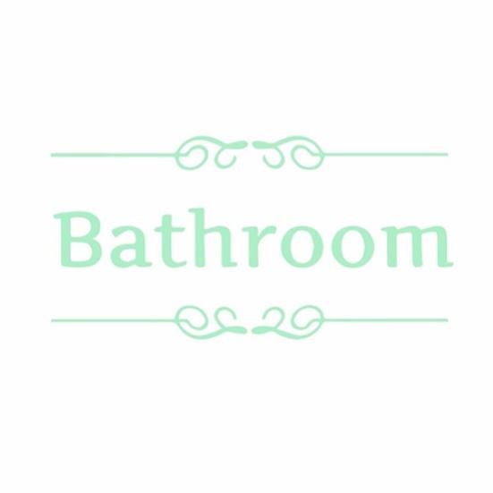 Funny Cartoon Luminous Bathroom Toilet Stickers DIY Home Decor Wall Decoration
