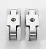 Modern Design Iron Sliding Roller Fittings Glass Door Wheel Ruedas for Bathroom Living Room Hotel and Home Office