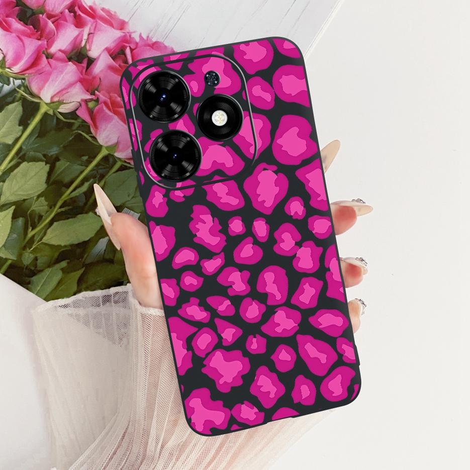 For Tecno Spark Go 2024 Case BG6 Beautiful Butterfly Tree Painted Cover Soft TPU Phone Case For Tecno Spark Go 2024 Fundas Coque