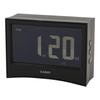CASIO Alarm Clock Radio-Controlled Black Digital Inverted LCD Temperature Humidity Calendar Timer DQD-S01J-1JF