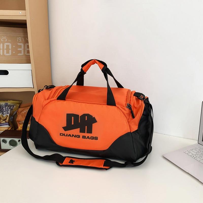 

Fitness bag Men s training bag One-shoulder swimming bag Women s wet and dry separation Yoga bag Crossbody sports bag Hand-held travel bag помаранчевий