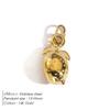 eManco Stainless Steel Charms Bohemian Style Fruit Elements Strawberry, Pineapple, Cherry Summer Trendy Jewelry Pendant