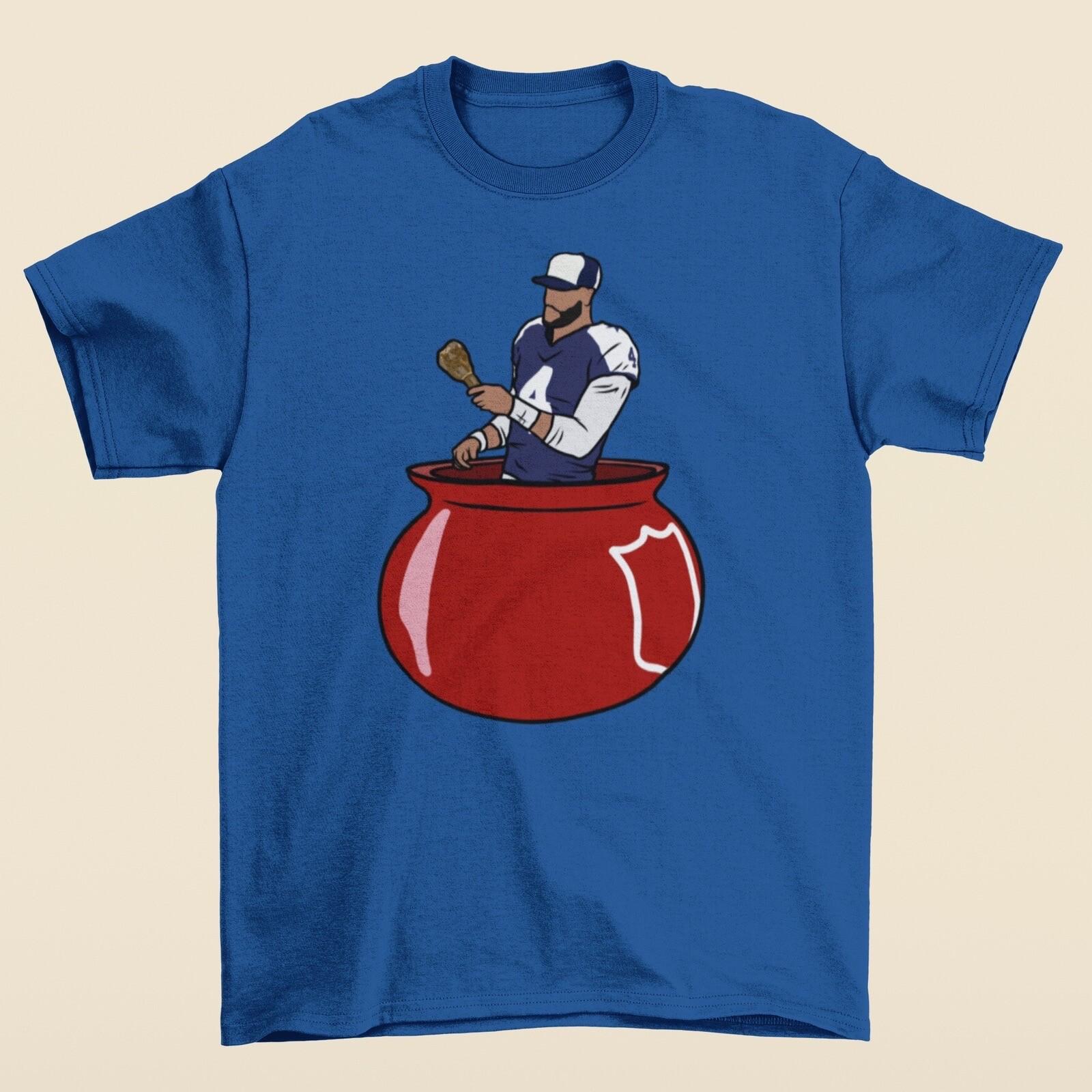 Dak Prescott Turkey Leg Celebration T-shirt XXXL
