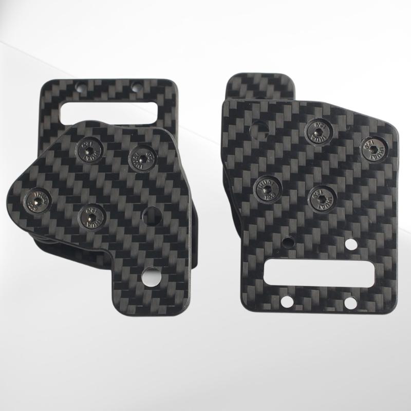 Machined Carbon Fiber XY Joint Connection Set for V2.4 Improve 3D Printers Functionality Light Weight