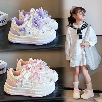 Scarpe Casual Bianche Carine per Bambine della Scuola Primaria - Primavera/Autunno 2026