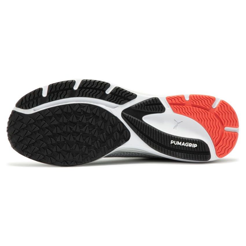 Puma Velocity Nitro 2 Wtr Comfortable Cushioning Slip Resistant Durable Low Top Training Running Shoes Men sneaker Platinum-Gray 376917-02