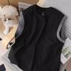 Men's Summer Casual Set Plus Size Sleeveless Tank Top + Cropped Shorts Breathable Athletic Two-Piece Set