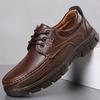 Fashion Plain Outdoor Height Increasing Men's Leather Shoes Non Slip Summer Sale In Promotion Classic Original Elegant Male Casual Shoe