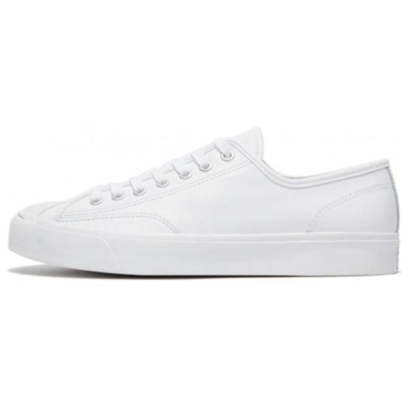 Converse Jack Purcell Comfortable and Versatile Low-Top Plank Shoes Unisex White