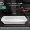 Korean Style Thickened Rectangular Disposable Food Containers