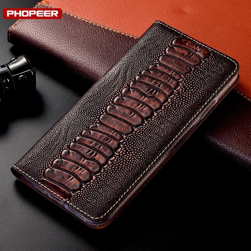 Per Xiaomi 13T 14T 15T Pro Custodia in Vera Pelle Per Xiaomi 13 14 15 Ultra Copertura Portafoglio Flip Per Redmi Note 13 14 +Pro Plus 4G 5G marrone
