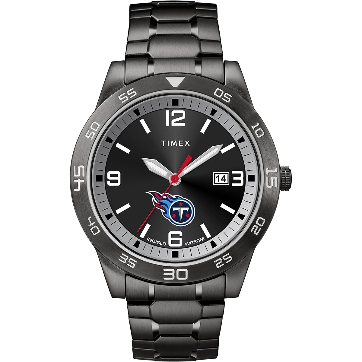 

Timex NFL Men s 42mm Acclaim Watch, Tennessee Titans, No Size, Modern