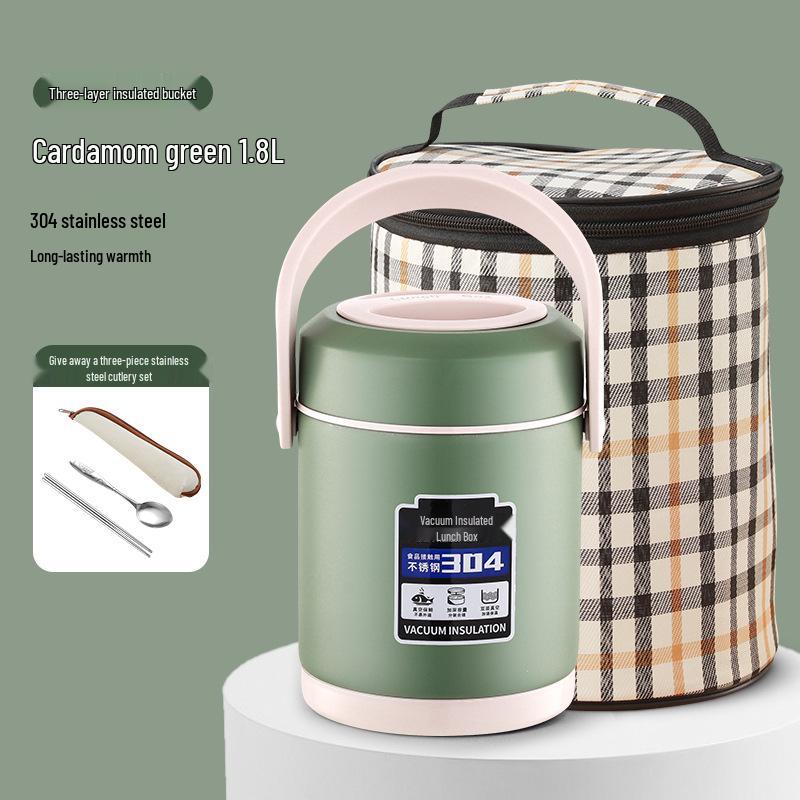 Durable Vacuum Insulated 304 Stainless Steel Lunch Box with Lid