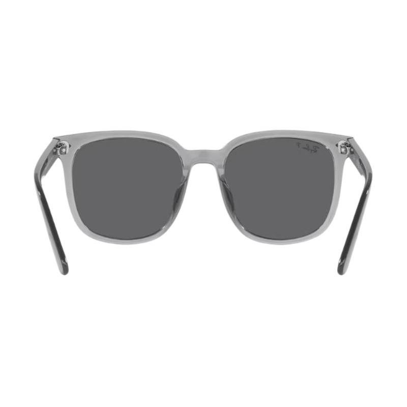 RAYBAN logo Acetate Square Sunglasses Unisex Couple Style 33 RB4401D 6599/81 RB4401D_6599/81