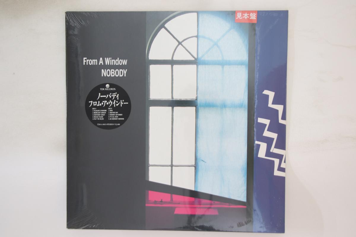 

LP Record NOBODY - From A Window T28A1045PROMO TDK 1985 Japan Japanese Pop/Rock Used