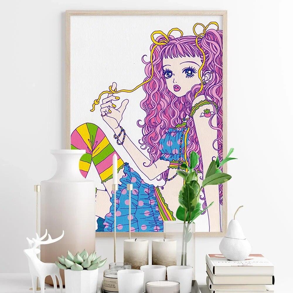 Paradise Kiss Japanese Anime Print Art Poster Cartoon Manga Canvas Painting Modern Wall Picture Decor