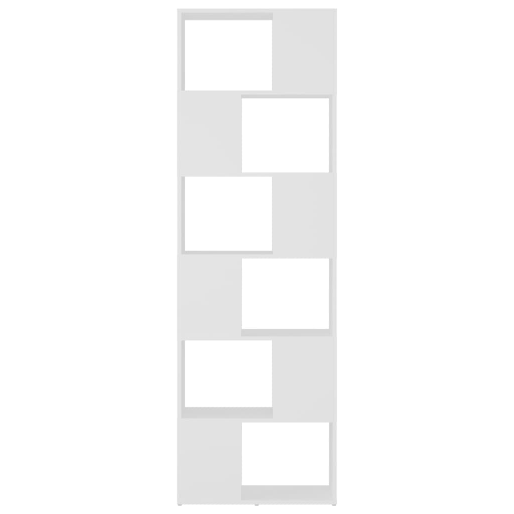 Modernes kreatives Arbeitszimmer-Bücherregal, vertikales Regal für das Wohnzimmer, Eingangsregal, multifunktionale offene Vitrine, 60 x 24 x 186 cm