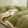 Soft and Comfortable Quilt Cover Sofa Nap Blanket Tafu Velvet Double-layer Autumn and Winter Warm Thickened Blanket