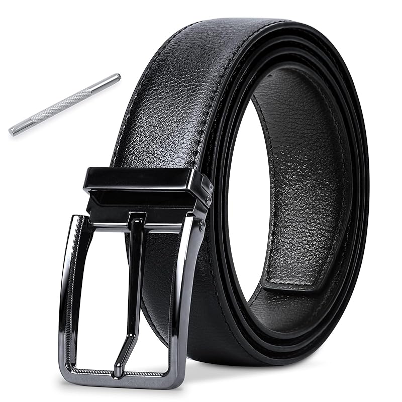 

[NEWHEY] Belt men s leather belt big size size adjustable business gentleman belt belt for jeans gentleman For work for suit With box Can be used on