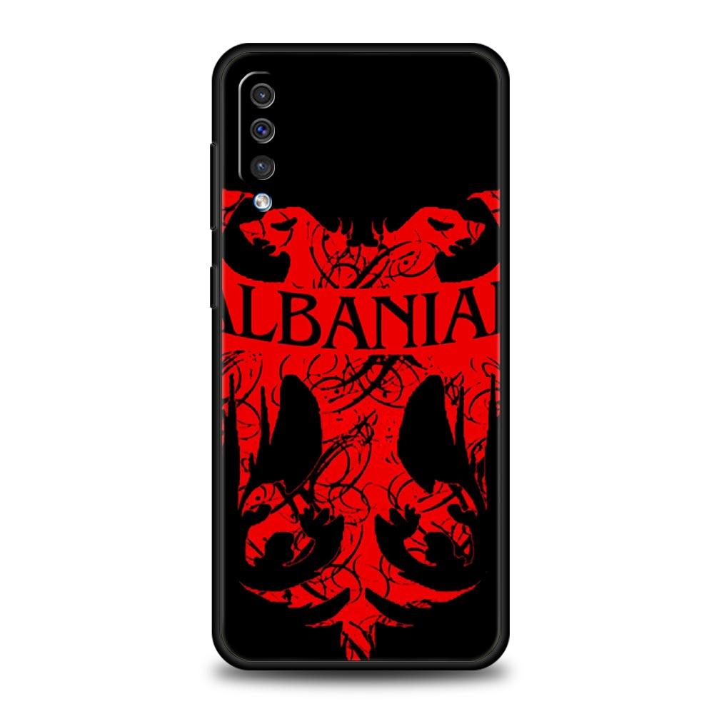 Albania Albanians Flag Phone Case For Samsung A52 A14 A50 A70 A10 A30 A40 A20S A20E A02S A12 A22 A34 A42 A32 5G A54 A04s Cover