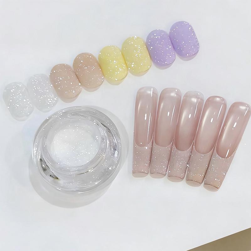 Mondlicht Perlmutt Weiß Nägel Glitzerstaub Chrom Aurora Weiß Einreibpulver Spiegelpigment Nail Art Zubehör Dekoration