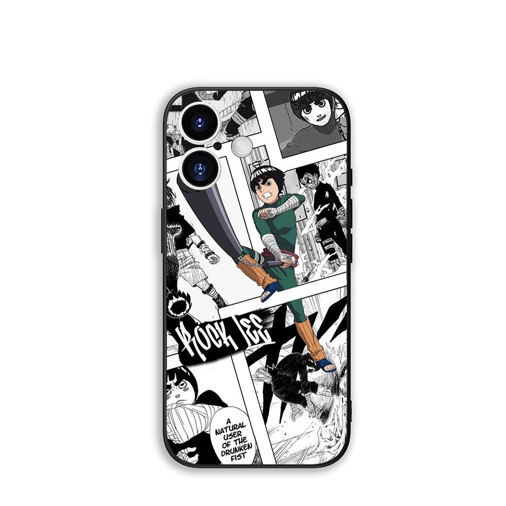 Phone Cover Rock Lee Sasuke Uchiha Narutos Casing for Apple iPhone 16 15 14 Plus 13 12 Mini 17 Pro Max + ProMax 16E Air 15+ Case