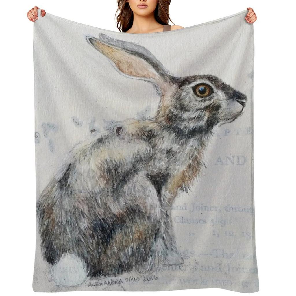 Hase Überwurfdecke Decken für Baby Cosplay Anime Luxus Designer Niedlich Karierte Decken