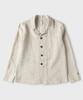 Panicale Oatmeal Linen Work Jacket