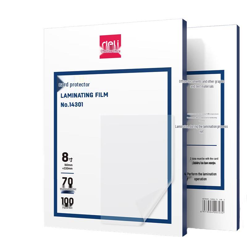 Deli 14301 Transparent Laminating Film