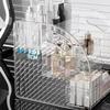 Transparent Acrylic Cosmetic Organizer Multi-Tier Desk Stand Household Storage for Makeup Skincare Lipsticks Brushes