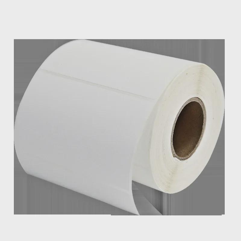 Papel sintético autoadhesivo impermeable para impresoras de códigos de barras, Tamaños: 60x40mm, 30x20mm, 80x70mm, 50x100mm, Adhesivo PP