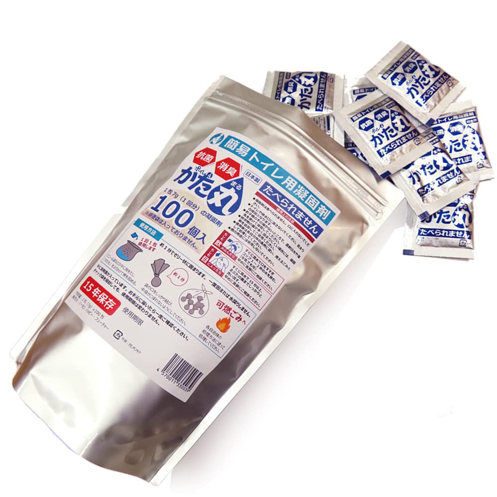 

Poile Katamaru для простых туалетов, индивидуально изготовленный в магазине для 15 табуретов для ухода за больными (упаковка 100) [Только коагулянт] упакованный, Япония, лет,