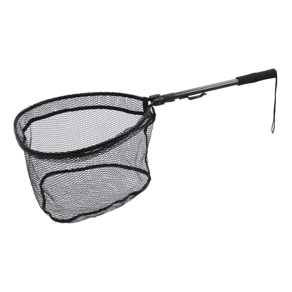 Floating Fishing Net Fish Landing Net Fish Friendly Mesh for Safe Catch Release Compact Foldable for Easy