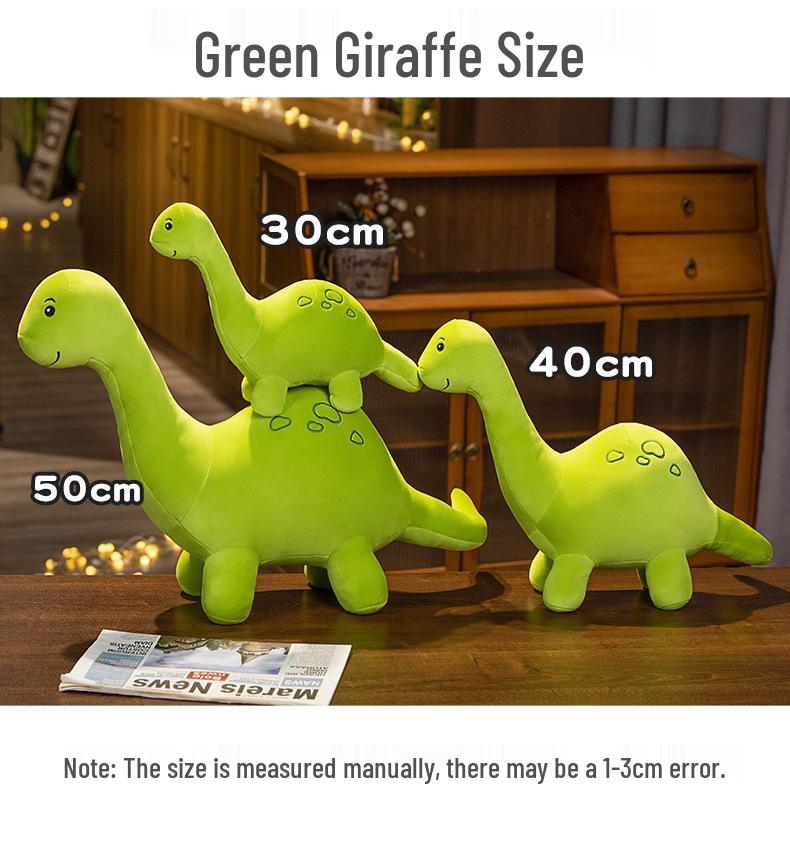 Triceratops & Brachiosaurus Dinosaurier Plüschkissen für Kinder