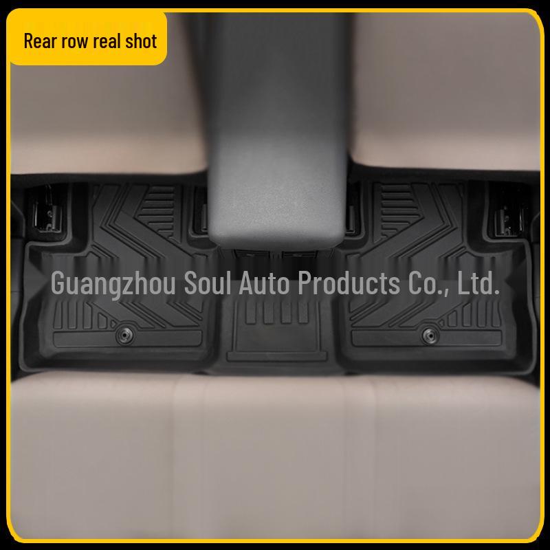 TPE Waterproof Floor Mats for Toyota Harrier 80 & RAV4 - Eco-Friendly, Left/Right Rudder