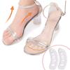 2 Pares de Almohadillas de Silicona para Zapatos de Mujer Inserciones Antideslizantes Autoadhesivas Plantillas de Gel para Metatarso y Talón para Tacones Sandalias Almohadilla Antideslizante para el Pie