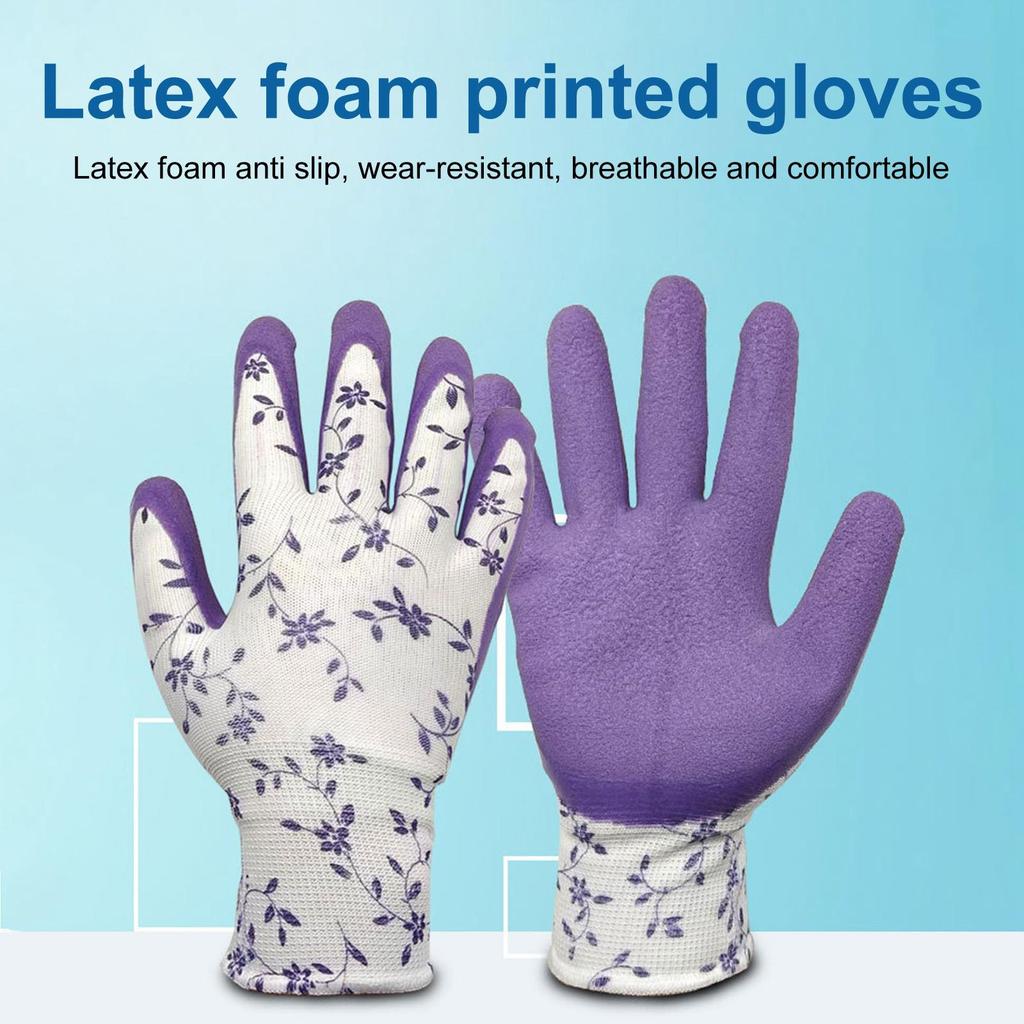 Pleneal Gardening Gloves for Women Men - Breathable Garden Gloves with Grip, Working Glove, Medium Size Fits Most