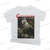 CASTLEVANIA Vintage T Shirts Symphony of The Night New TShirt for Unisex Women Anime Pattern Printed Shirt Unisexs Street Cool Tops
