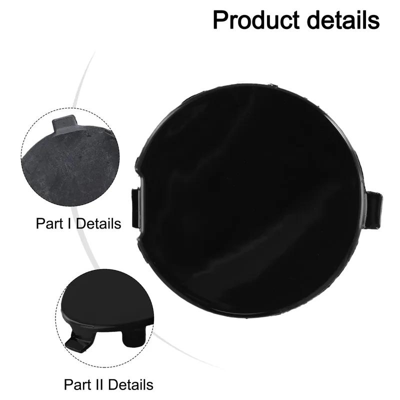 For Mazda For CX-3 2014- Front Bumper Tow Eye Hook Cap Trailer Hauling Lid Cover Tow Hauling Eye Trailer Cap Exterior Parts