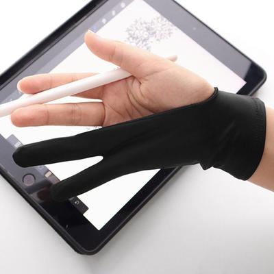 1Pc Artist Drawing Glove Stretchy Prevent Mess Up Firm Stitching Pencil Graphics Anti-mistouch Gloves for Office