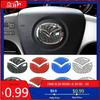 2025 Hot For Mazda Axela CX3 CX4 CX5 RX7 Atenza MX3 MX5 CX9 CX7 RX8 SKYACTIV Epoxy Sticker Car Steering Wheel Emblem Modified De