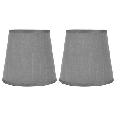 2ks Stínidlo na pokojovou lampu Látkové stínidlo v evropském stylu pro stolní lampu E14