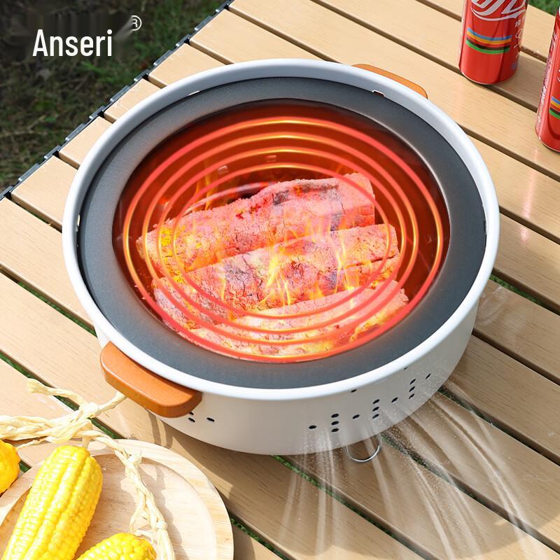 Multifunctional Outdoor Charcoal Grill & Heater
