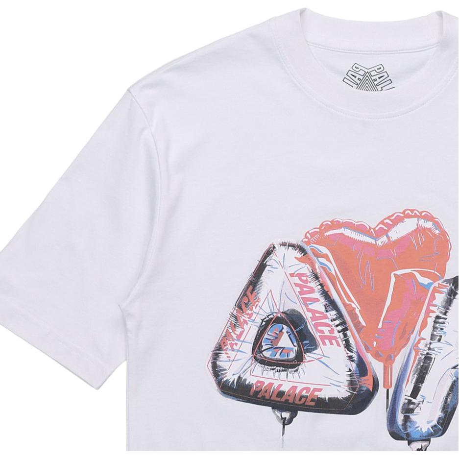 Palace Inflator T-Shirt White Unisex Tops P19TS056