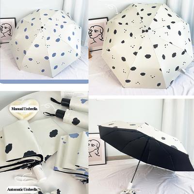 Parasol UV parasol Smiling Sky parasole przeciwsłoneczne Przenośny składany automatyczny parasol Wiatro- i wodoodporny Uczeń dorosły sprzęt przeciwdeszczowy