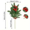 Christmas Home Decoration Red Berry Ornament Bouquet Festival Gift Box Decoration