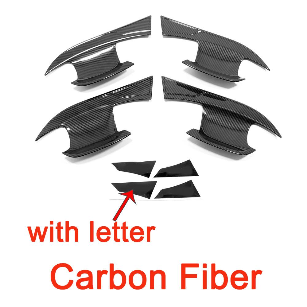 For BYD ATTO3/Yuan Plus 2024 ABS Plastic Door Handle Bowl Cover Armrest Handrail Frame Trim Auto Exterior Accessories